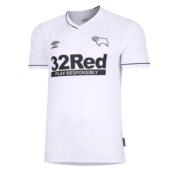 Tailandia Camiseta Derby County 1ª Kit 2020 2021 Blanco